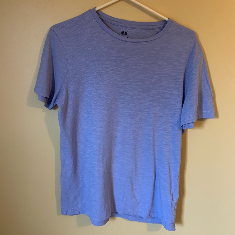 Men’s light purple H&M Crew Neck T-shirt - Small